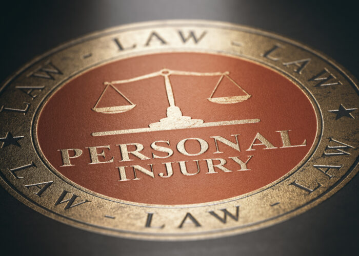 Personal injury lawyer symbol